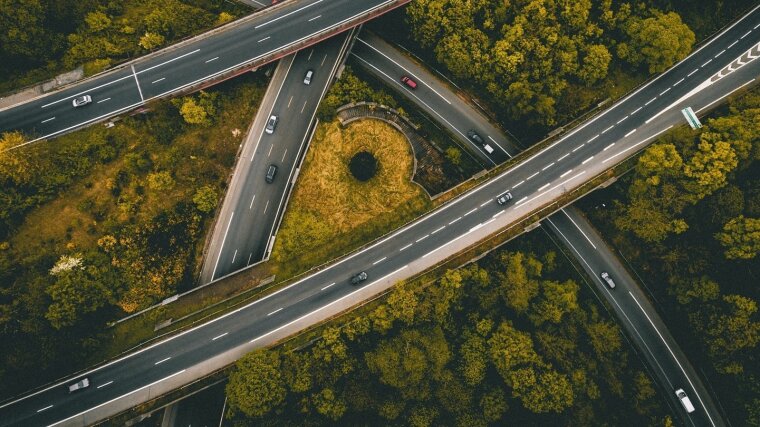 crossing overpasses