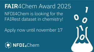 Flyer zum Fair4Chem Award