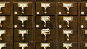 card catalog